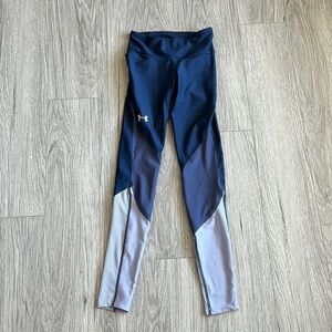 Under Armour Compression Heat Gear Tri Colored Leggings Size XS